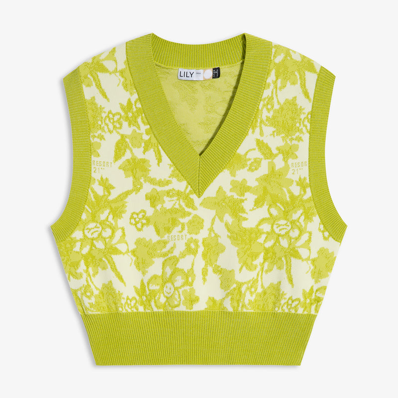 Lily - Pull-Over - Vert Fluo