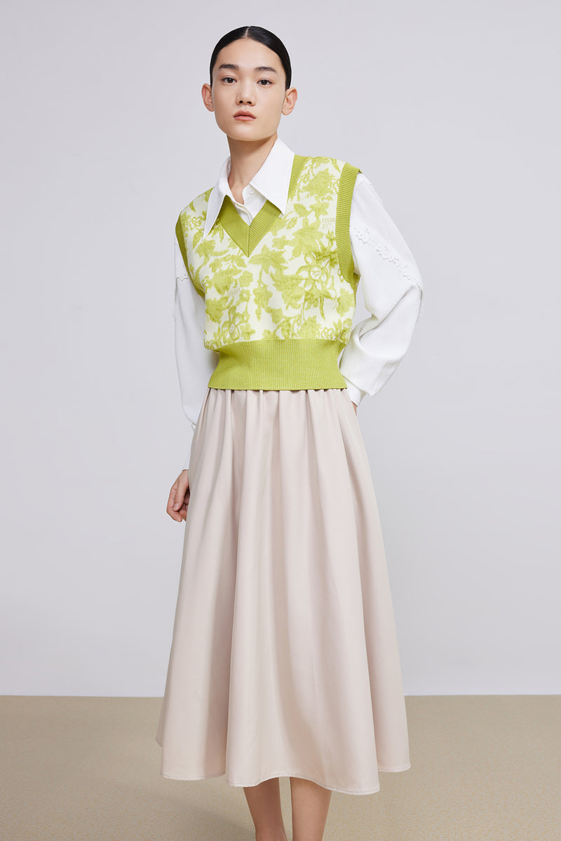 Lily - Pull-Over - Vert Fluo