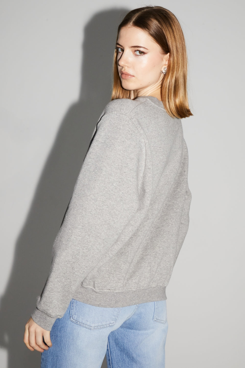 Le Sweatshirt Eddie Broderie Leo Black