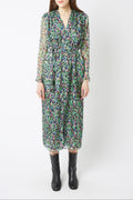 Edward Monaco Dress - print GREEN