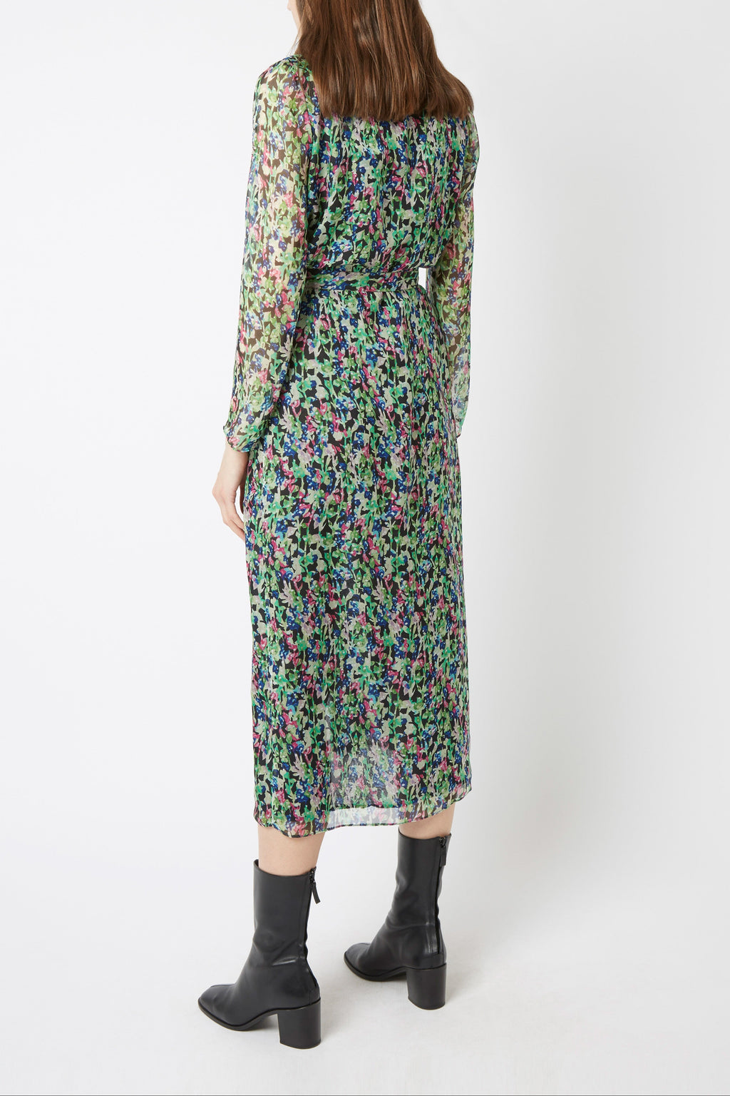 Edward Monaco Dress - print GREEN