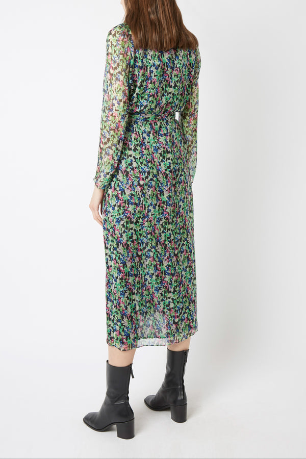 Edward Monaco Dress - print GREEN