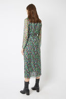 Edward Monaco dress - GREEN print