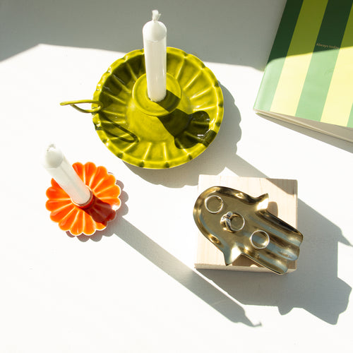 Porte-Bougie Néphalis Vert