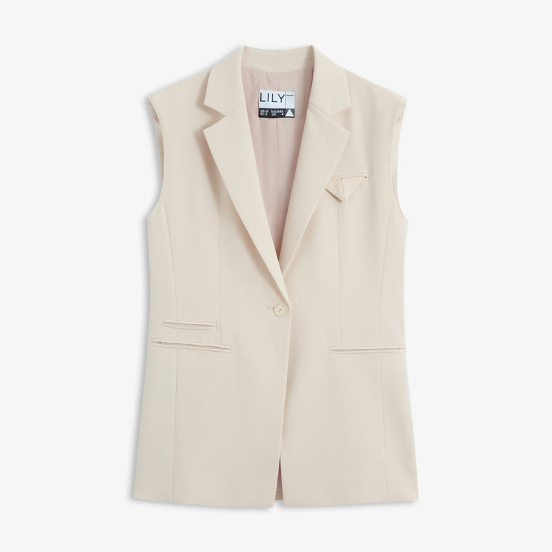 Lily - Gilet - Beige Clair
