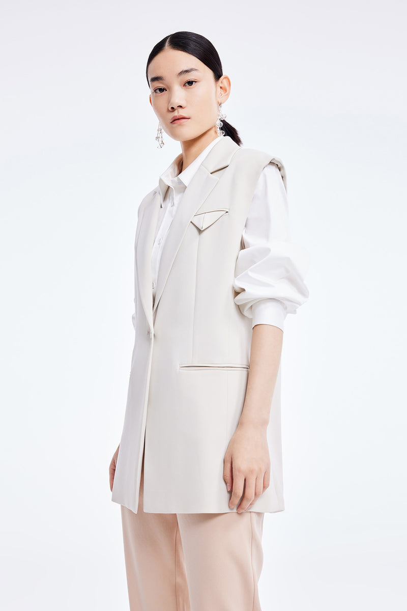 Lily - Gilet - Beige Clair