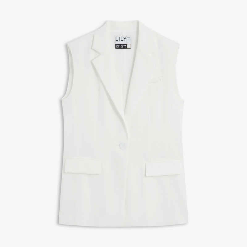 Lily - Gilet - Blanc