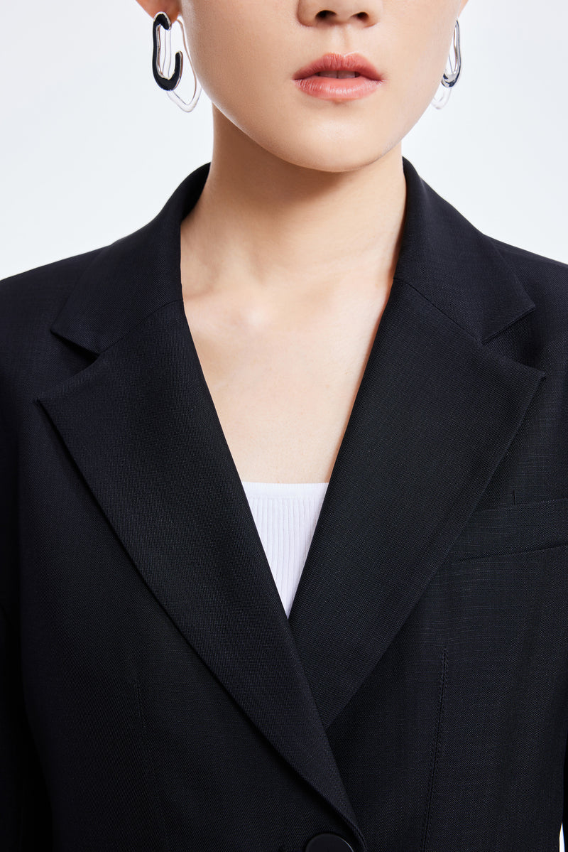 Lily - Blazer - Noir