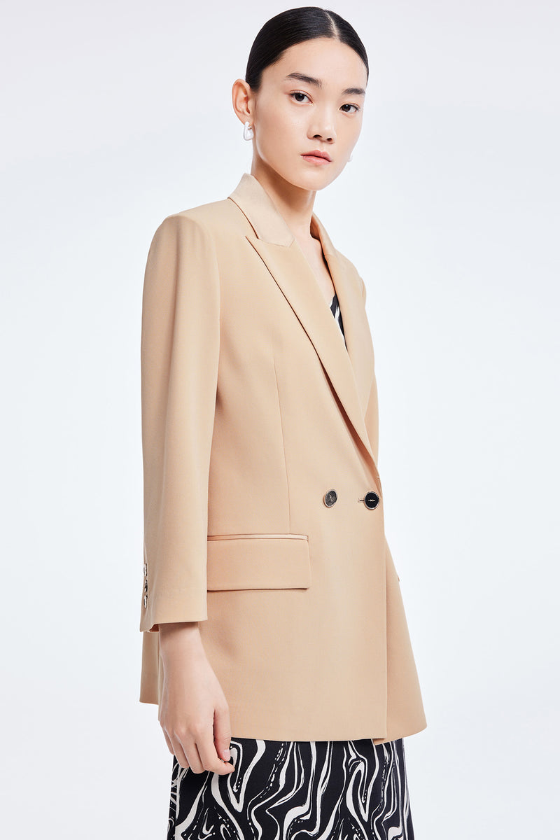 Lily - Blazer - Gris Kaki