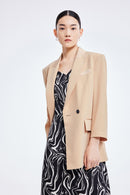Lily - Blazer - Gris Kaki