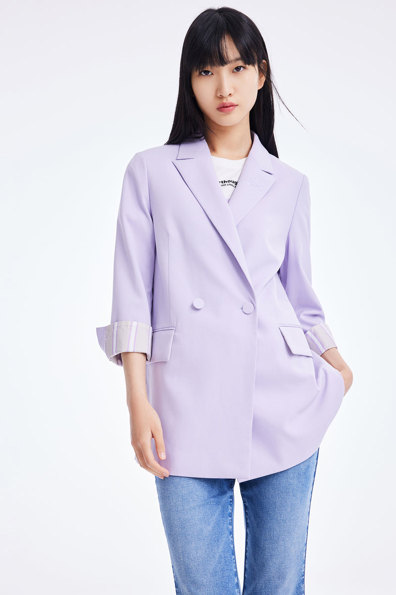 Lily - Blazer - Violet