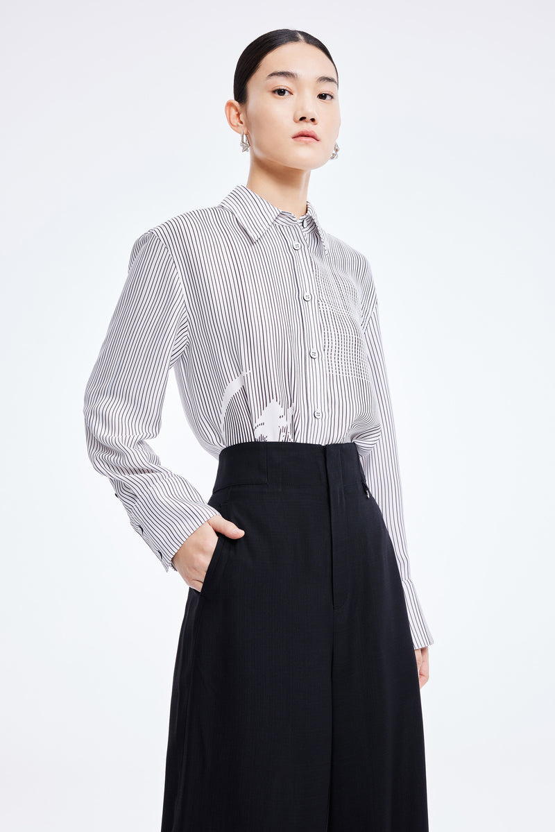 Lily - Chemise - Gris Anthracite