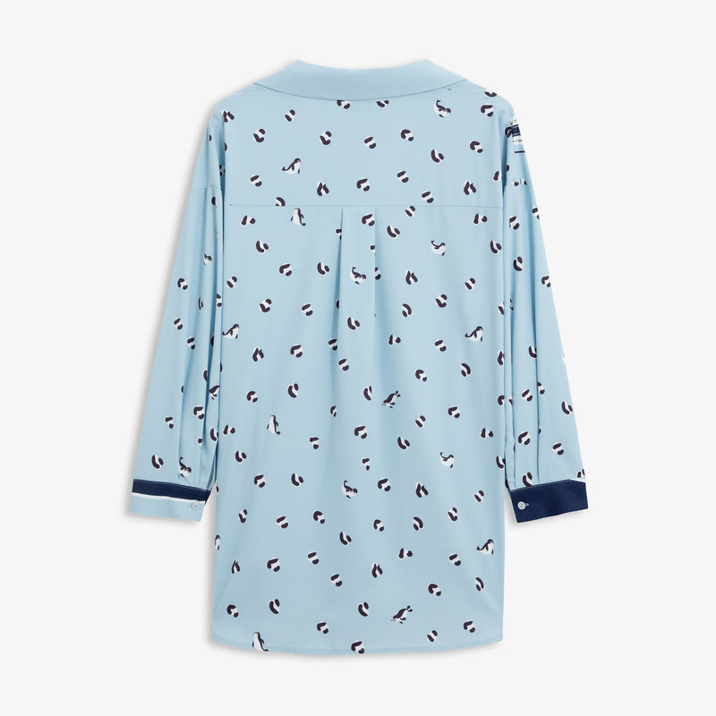 Lily - Chemise - Bleue