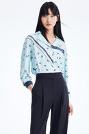 Lily - Chemise - Bleue