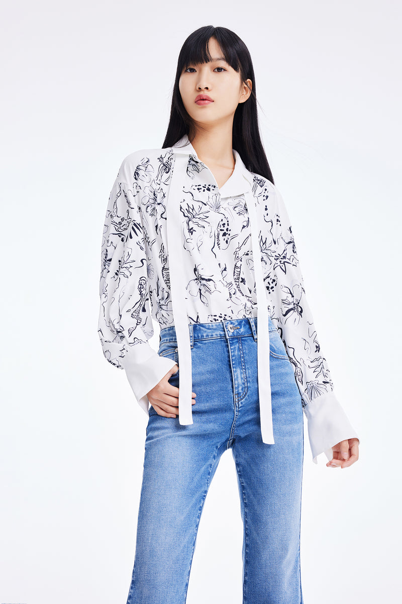 Lily - Chemise - Blanche