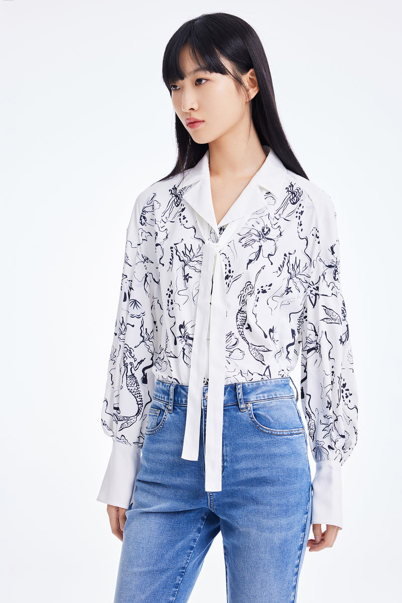 Lily - Chemise - Blanche