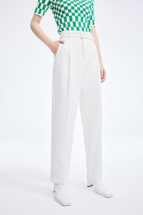 Lily - Pantalon - Blanc Laiteux