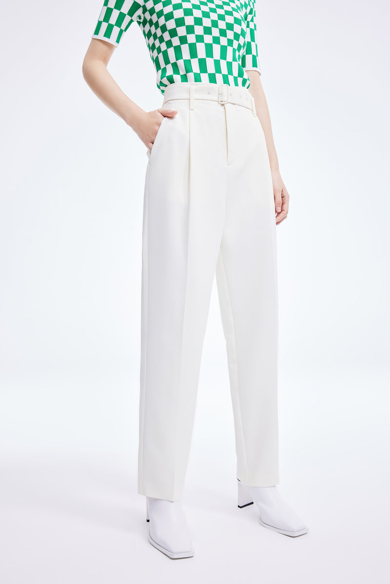 Lily - Pantalon - Blanc Laiteux