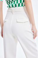 Lily - Pantalon - Blanc Laiteux