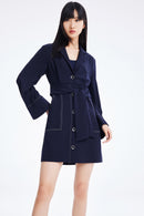 Lily - Robe - Bleu Marine