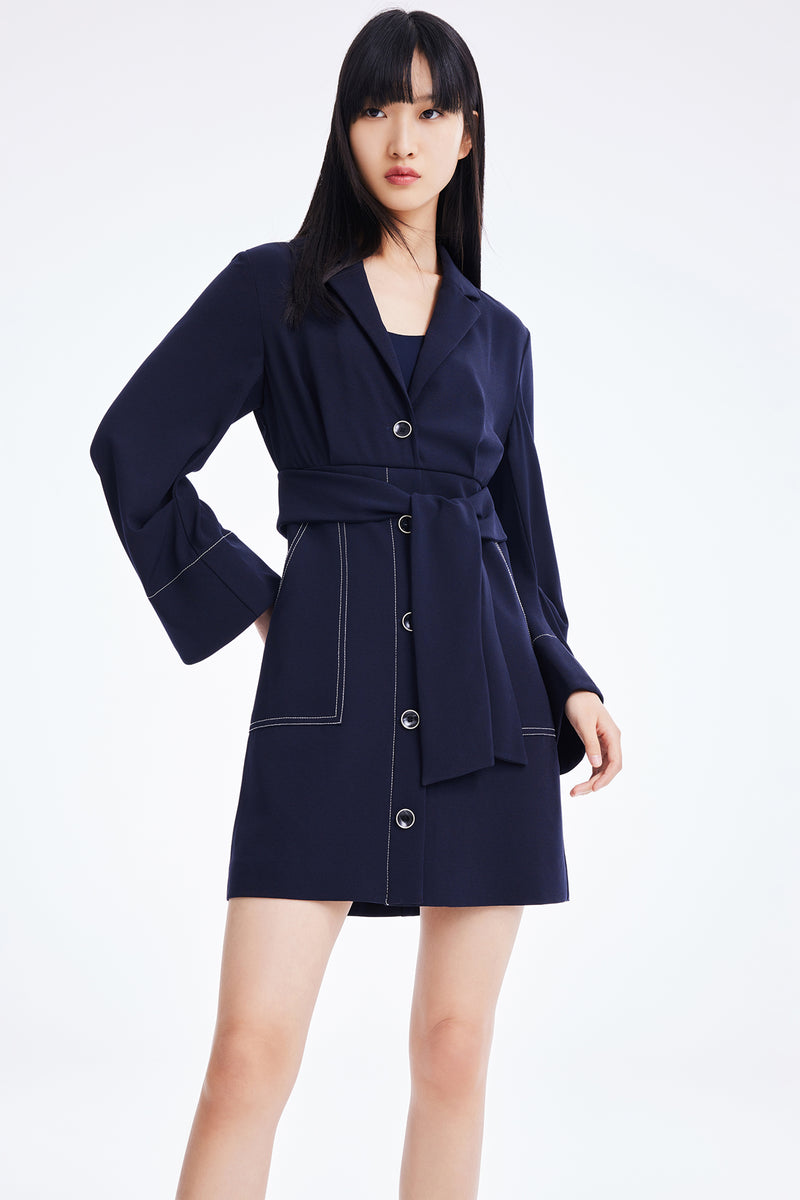 Lily - Robe - Bleu Marine