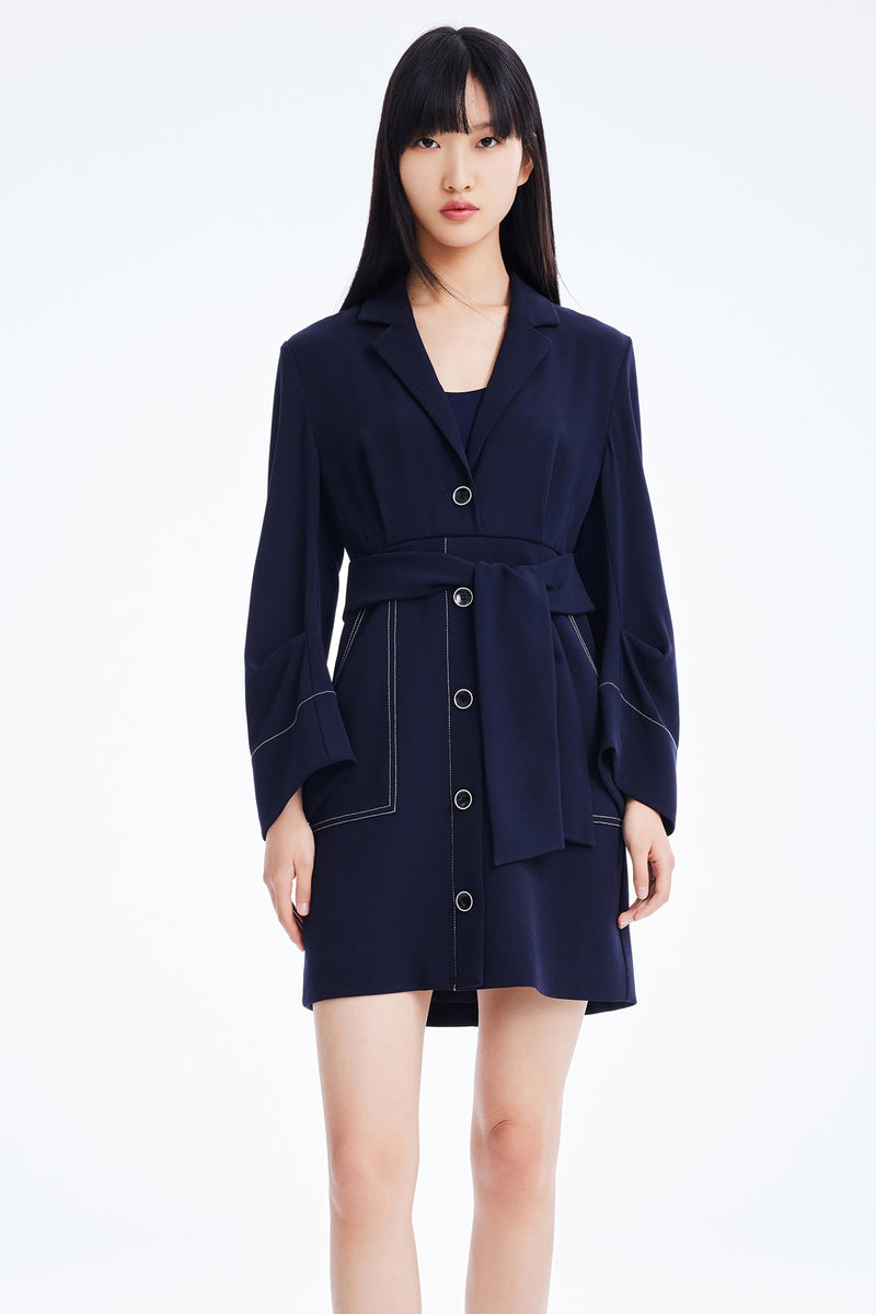 Lily - Robe - Bleu Marine