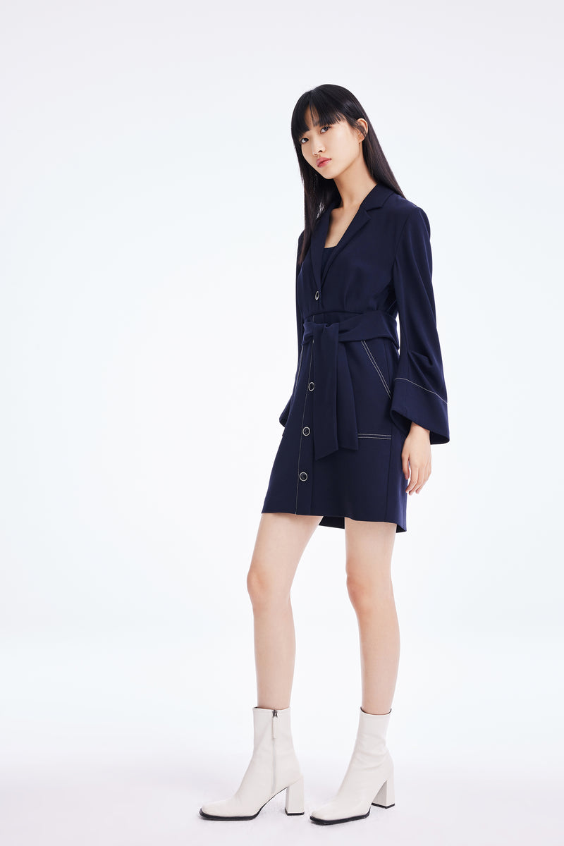 Lily - Robe - Bleu Marine