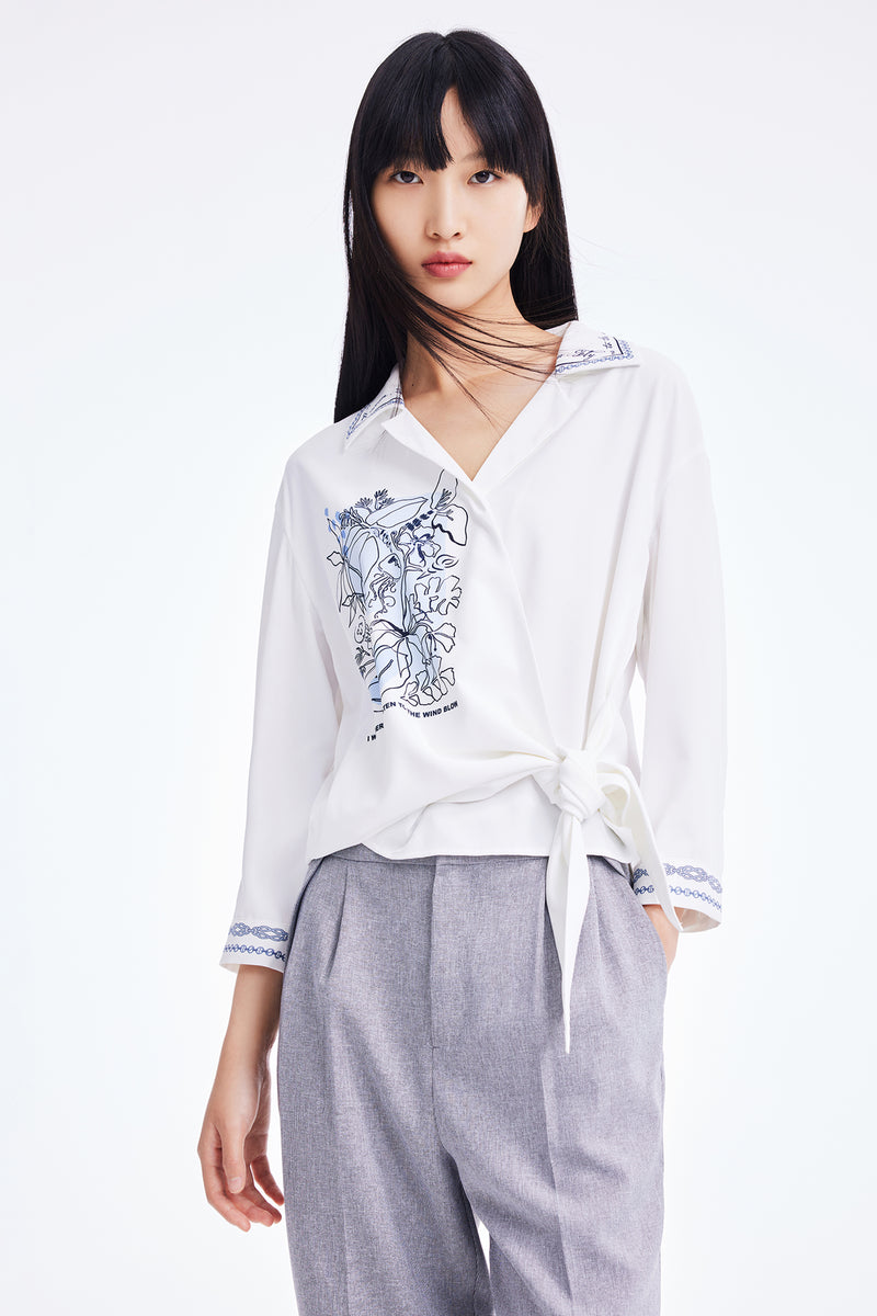 Lily - Chemise - Blanche