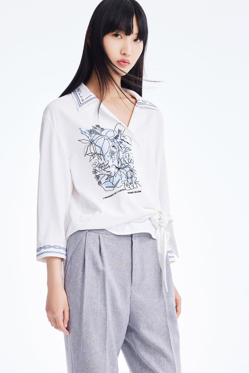 Lily - Chemise - Blanche