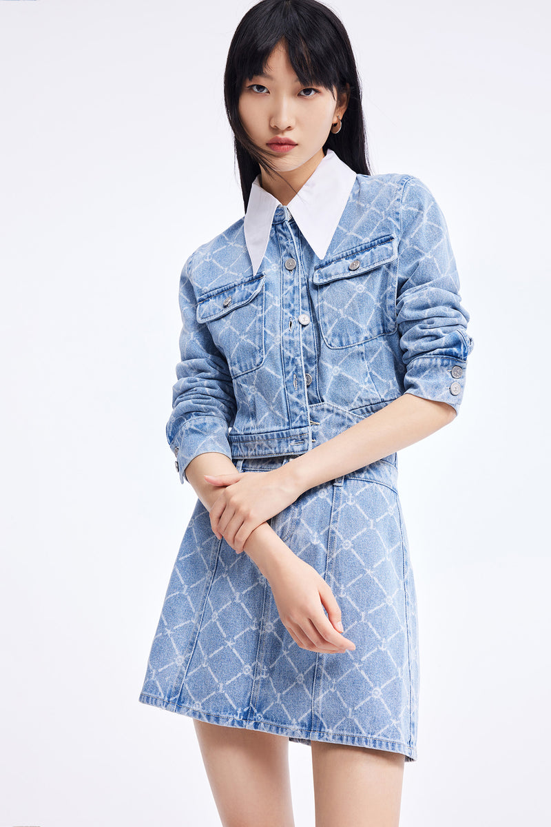 Lily - Veste - Bleu Denim