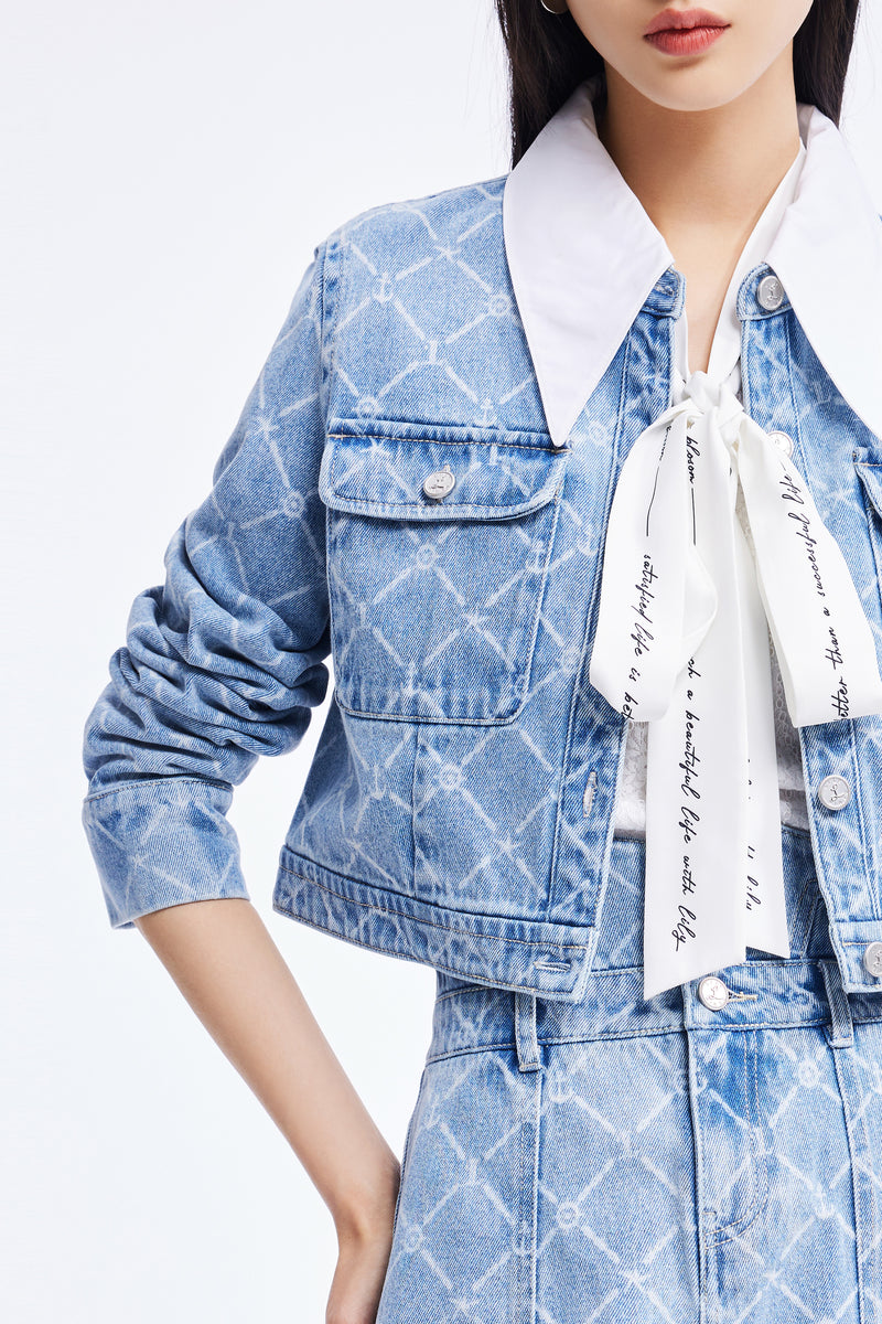Lily - Veste - Bleu Denim
