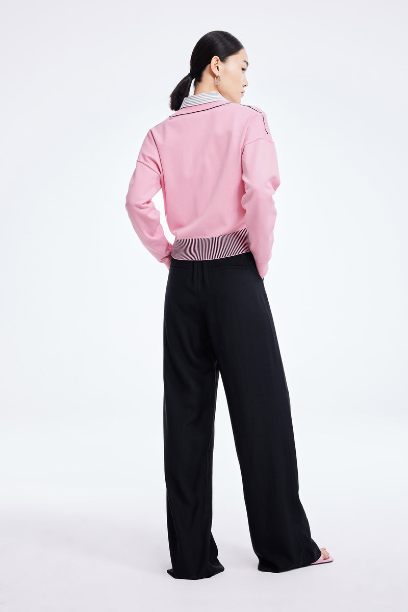 Lily - Tricots - Rose Foncé