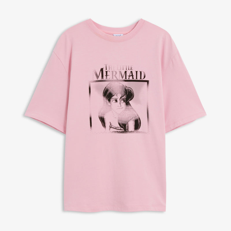 T-Shirt Lily - Rose Foncé