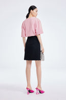 T-Shirt Lily - Rose Foncé