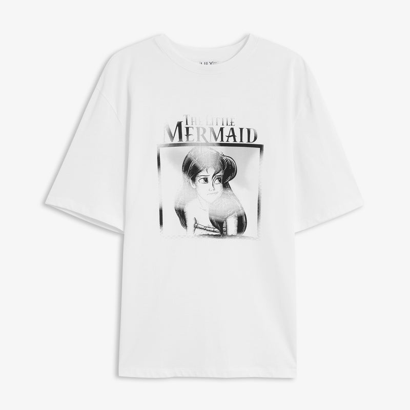 T-Shirt Lily - Blanc