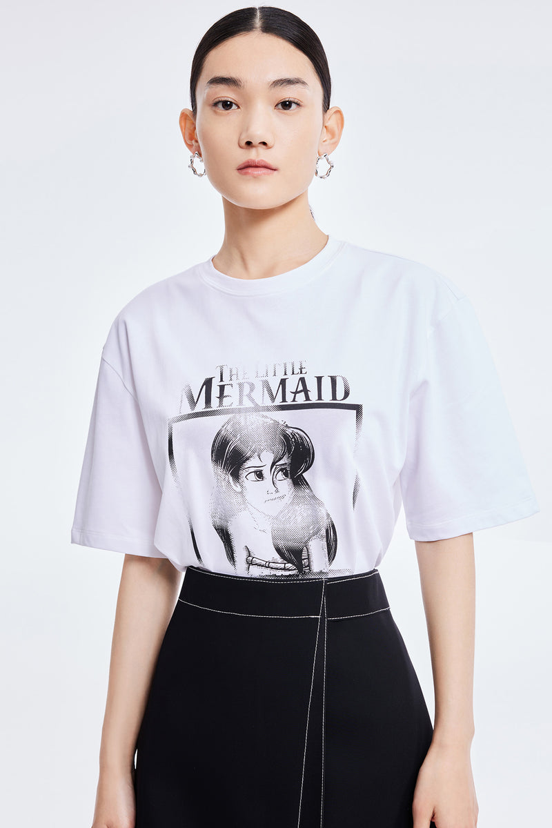 T-Shirt Lily - Blanc