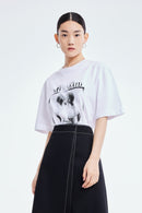 T-Shirt Lily - Blanc