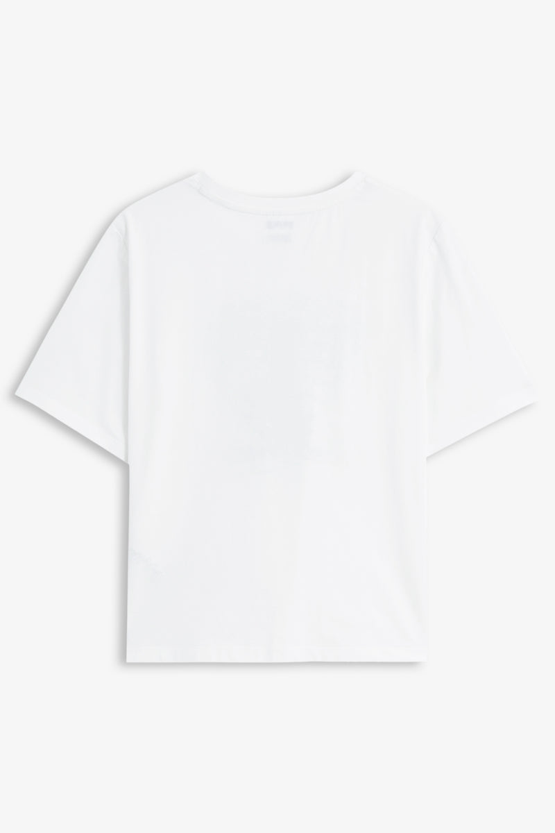 T-Shirt Lily - Blanc