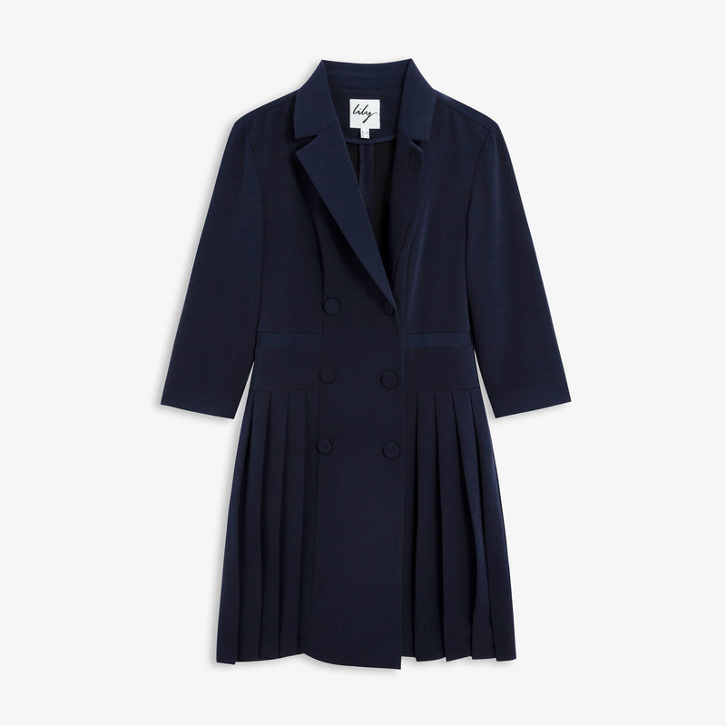 Lily - Robe - Bleu Violacé