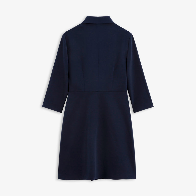 Lily - Robe - Bleu Violacé