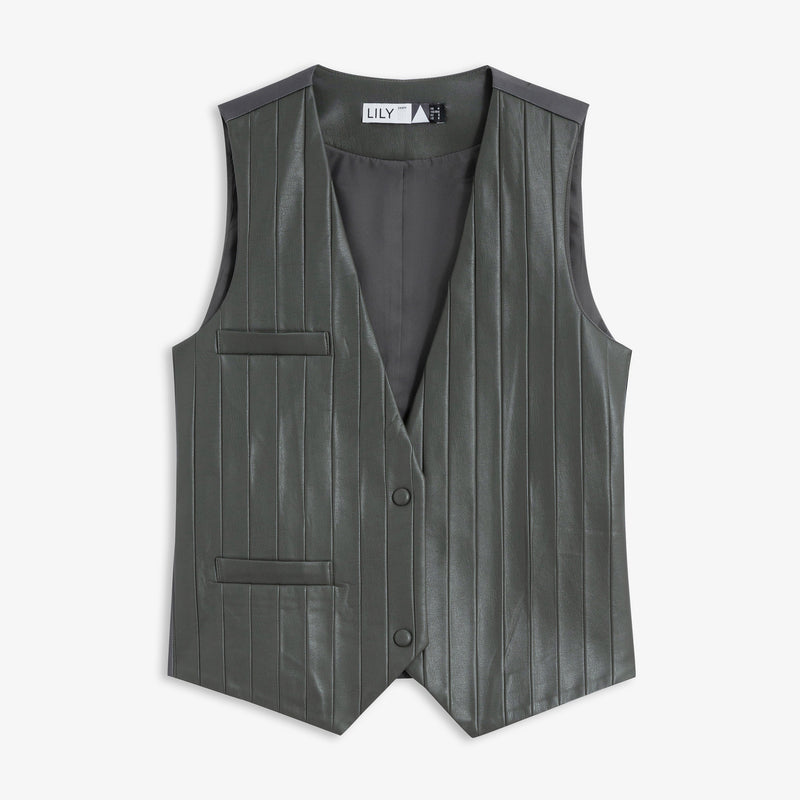 Lily - Gilet - Gris Vert
