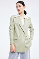 Lily - Blazer - Vert Turquoise