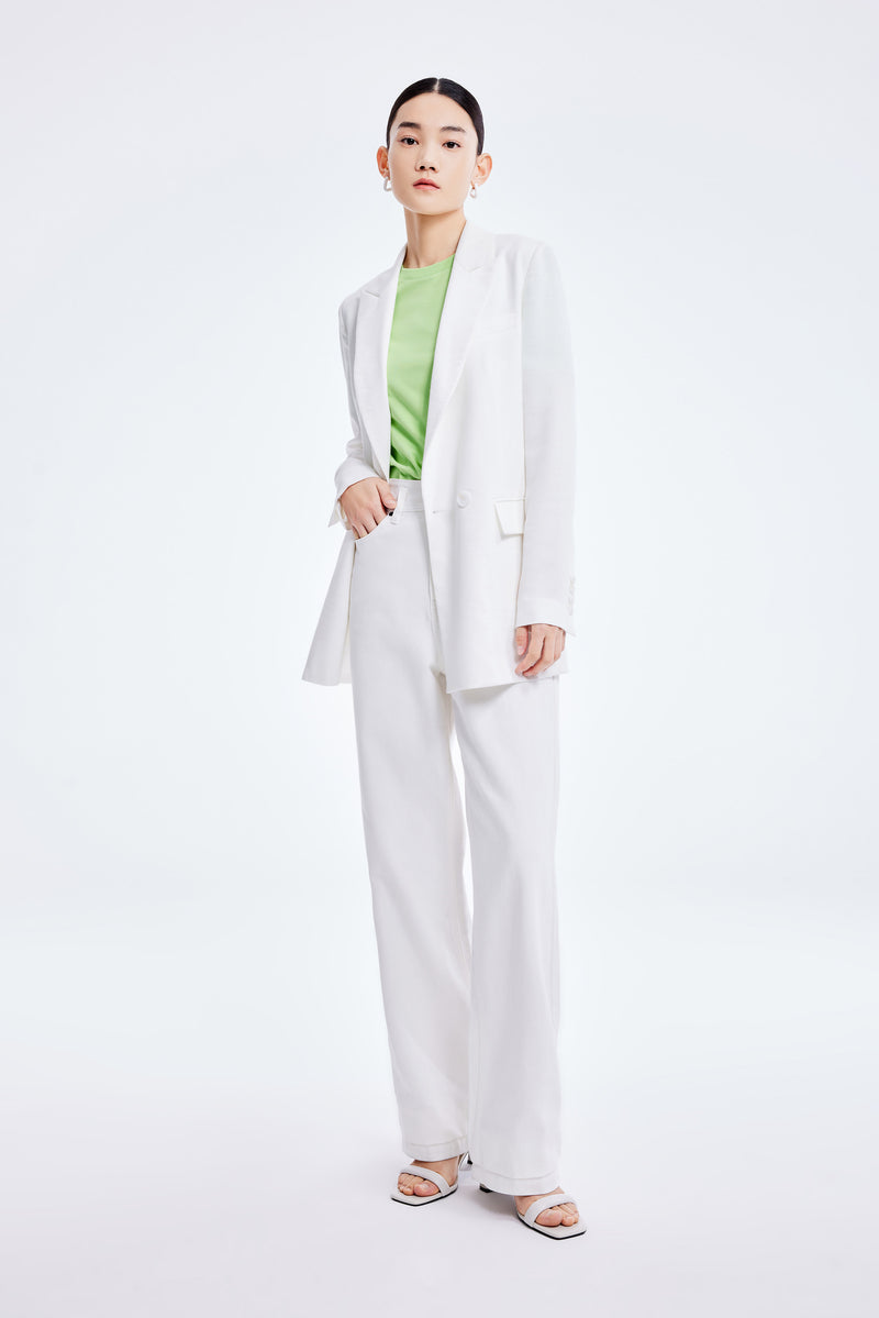 Lily - Blazer - Blanc