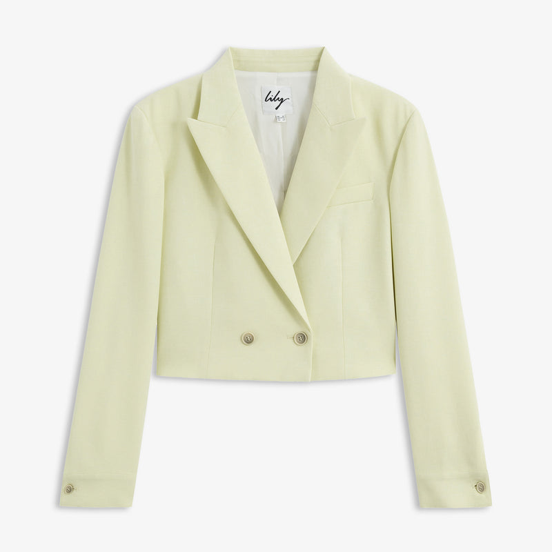 Lily - Blazer - Jaune Clair