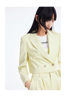 Lily - Blazer - Jaune Clair