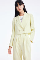 Lily - Blazer - Jaune Clair