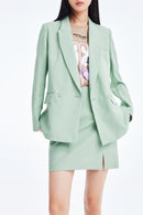 Lily - Blazer - Vert Glaçon