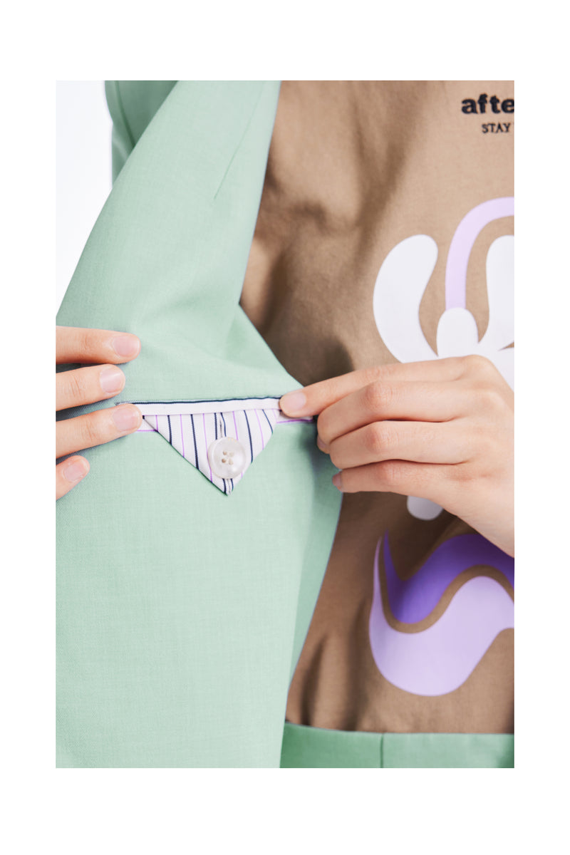 Lily - Blazer - Vert Glaçon