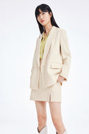 Lily - Blazer - Beige
