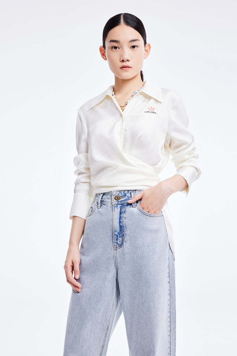 Lily - Chemise - Blanche